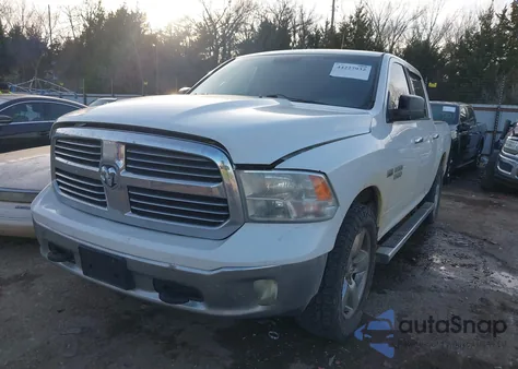 2014 Ram 1500 Lone Star z USA, uszkodzony, nr VIN 1C6RR7LT3ES187054
